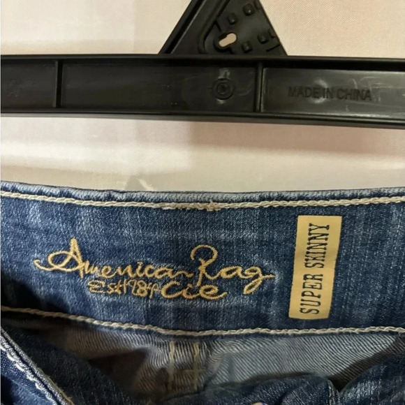 Womens size 0 American rag brand super skinny jeans, #L440 - Picture 3 of 5